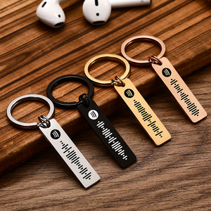 Spotify Code Keychain - MyPhotoWallet